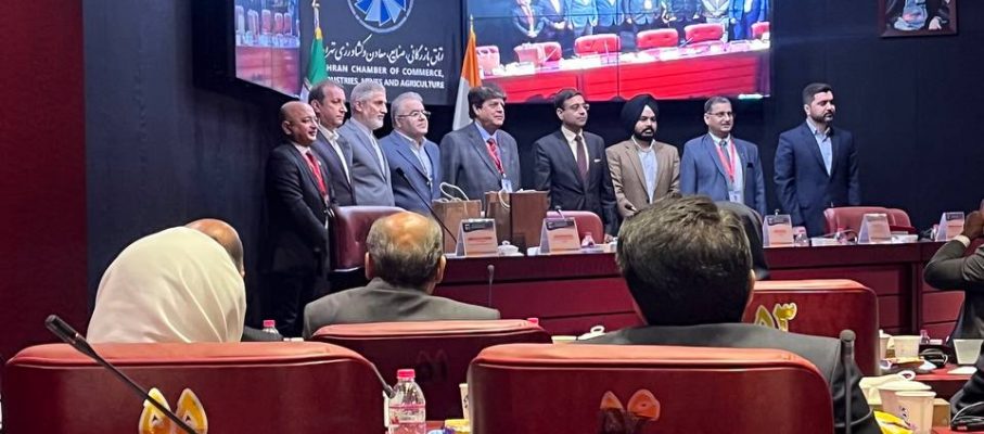 نشست مشترک با هیات تجاری اتاق بازرگانی PHD